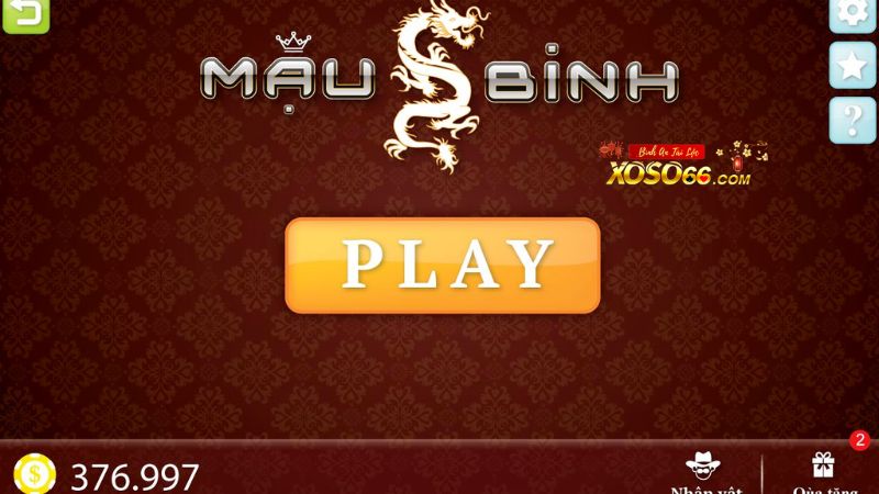 Tìm hiểu game Mậu Binh Xoso66